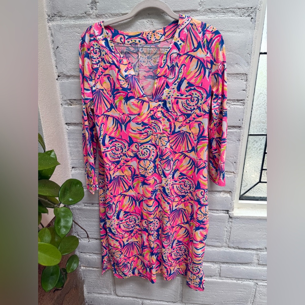 Lilly Pulitzer Riva dress, Shell of a Time print size S